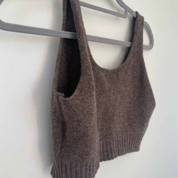 H&M cropped wool tank top - Picture 3 of 5